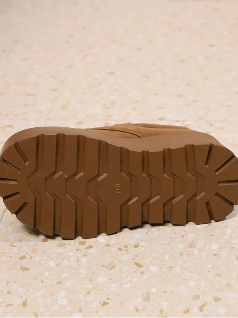 Women’s Platform Lace-Up Sneakers in Brown - Picture 7 of 13